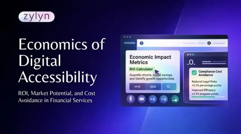 Economics of Digital Accessibility in Financial Services